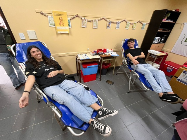 Ms de 20 personas donaron sangre en el Campus Universitario
